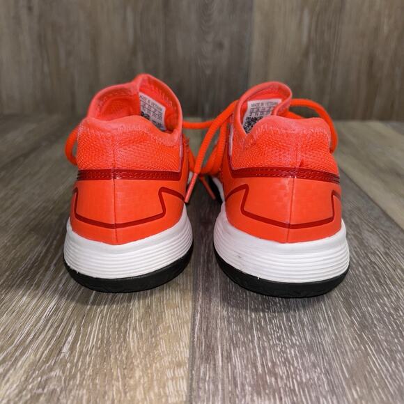 Scarpe Adidas Ubersonic 4 Allcourt Red White Youth Size 2 HP9698 Sneaker Shoes - Picture 7 of 11